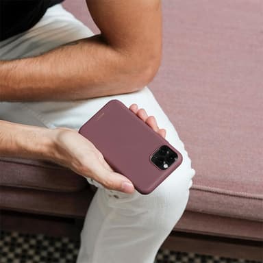 Nudient iPhone 11 fodral (sangria red)