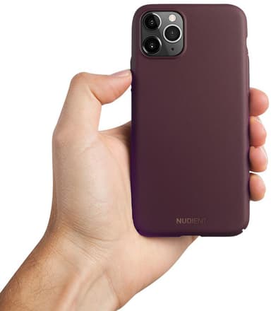 Nudient iPhone 11 Pro fodral (sangria red)