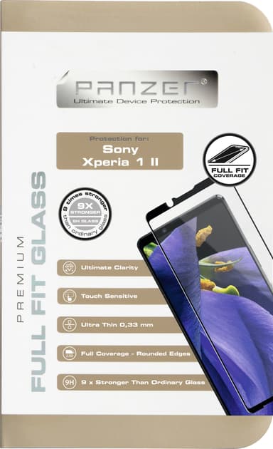 Panzer Full-Fit Xperia 1 II skärmskydd