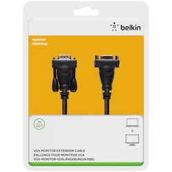 Belkin VGA förlängningskabel video (3 m)