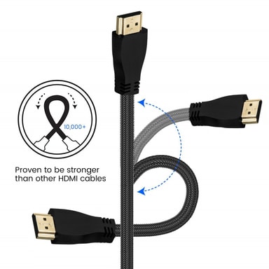 HDMI 2.1 kabel High Speed 48Gbps 8K/60Hz HDR 2 m Elgiganten