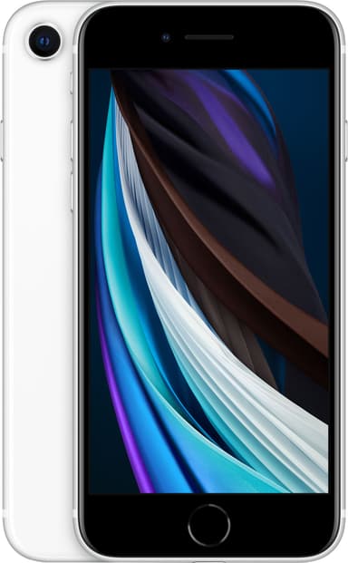 iPhone SE smartphone 128GB (vit)