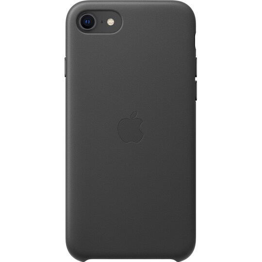 iPhone SE Gen. 2 läderfodral (svart)