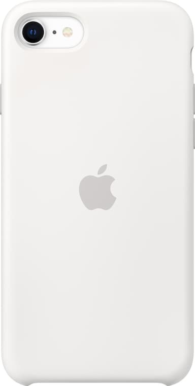 iPhone SE Gen. 2 silikonskal (vit)