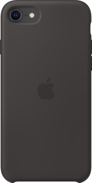 iPhone SE Gen. 2 silikonskal (svart)