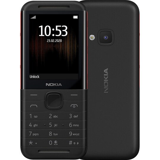 Nokia 5310 XpressMusic mobiltelefon (svart/röd)