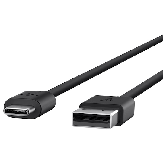 Belkin USB kabel USB-A till USB-C 1,8 m (svart)