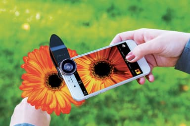 PNY 4-i-1 objektiv kit för smartphones (svart)