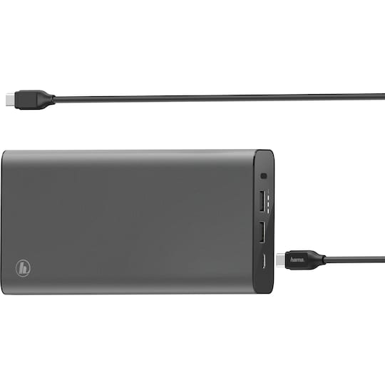 Hama 26800mAh USB-C powerbank (svart)