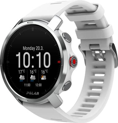 Polar Grit X multisportklocka S/M (vit)