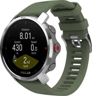 Polar Grit X multisportklocka M/L (grön)