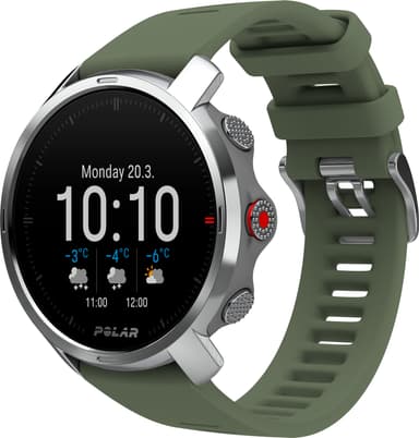 Polar Grit X multisportklocka M/L (grön)