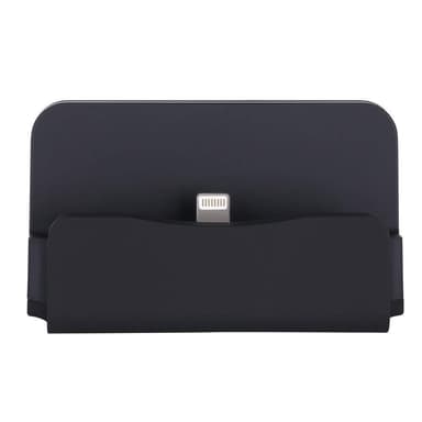 Dockningsstation - Lightning dock med USB-kabel - svart