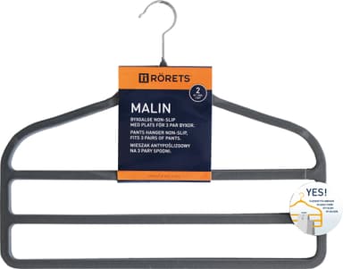 Rörets Malin klädhängare (2 st)