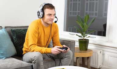 Trust GXT 488 Forze-G headset för gaming för PS4 (grå kamouflage)