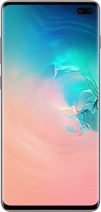 Samsung Galaxy S10 Plus smartphone (128GB/keramisk vit)