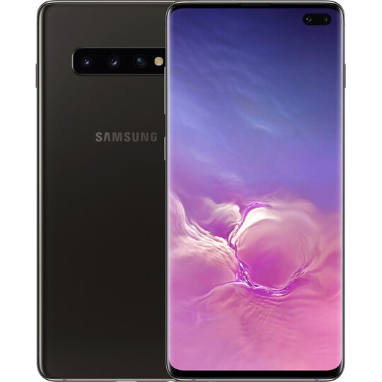 Samsung Galaxy S10 Plus smartphone (128GB/keramisk svart)