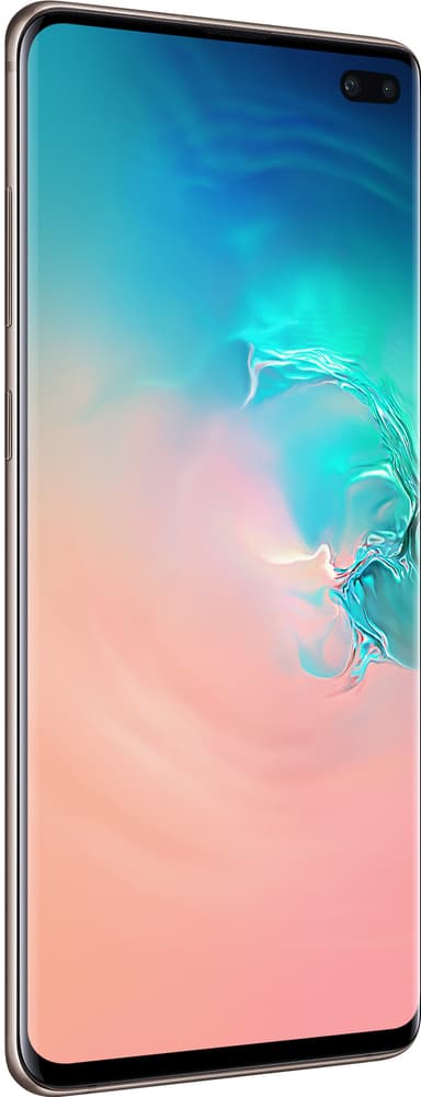 Samsung Galaxy S10 Plus smartphone (128GB/keramisk vit)