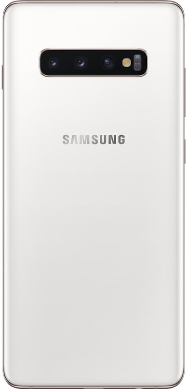 Samsung Galaxy S10 Plus smartphone (128GB/keramisk vit)