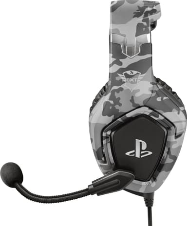 Trust GXT 488 Forze-G headset för gaming för PS4 (grå kamouflage)