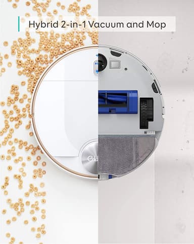 Eufy Robovac L70 2-i-1 robotdammsugare och golvbricka