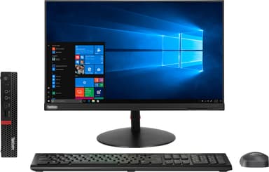 Lenovo ThinkCentre M720q Tiny liten stationär dator (svart)