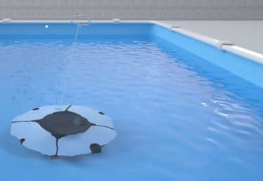 Pool robot frisbee fx2  swim & fun