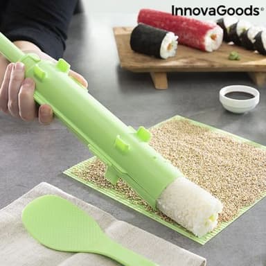 Sushiset med recept suzooka innovagoods 3 delar