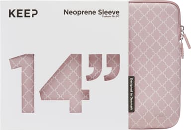 KEEP PC sleeve bärbar dator 14" (rose arabicca)