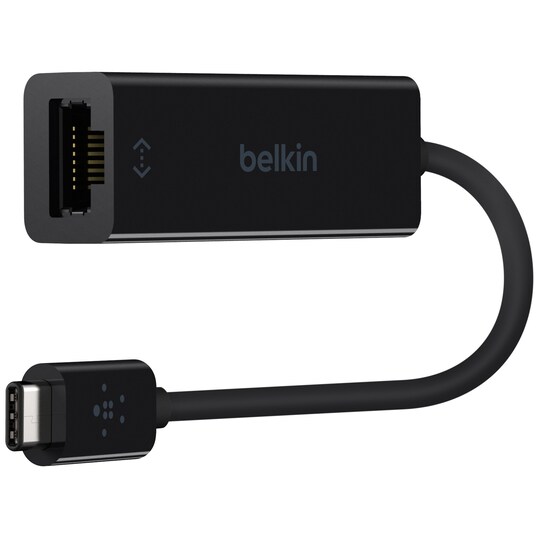 Belkin Nätverksadapter USB-C - Gigabit Ethernet (svart)