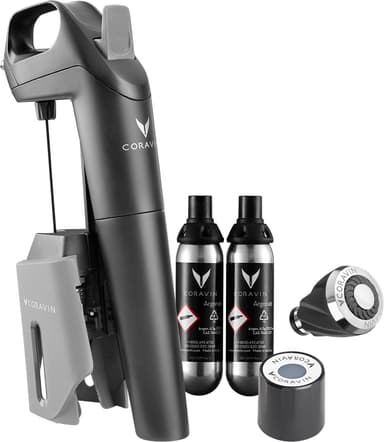 Coravin Model Three vinsystem (Wine Lover-förpackning, svart)