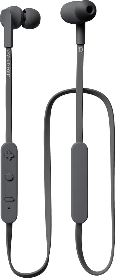 Jays t-Four Wireless trådlösa in ear-hörlurar (grå)