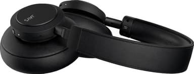 Jays q-Seven Wireless trådlösa around-ear hörlurar (svart)