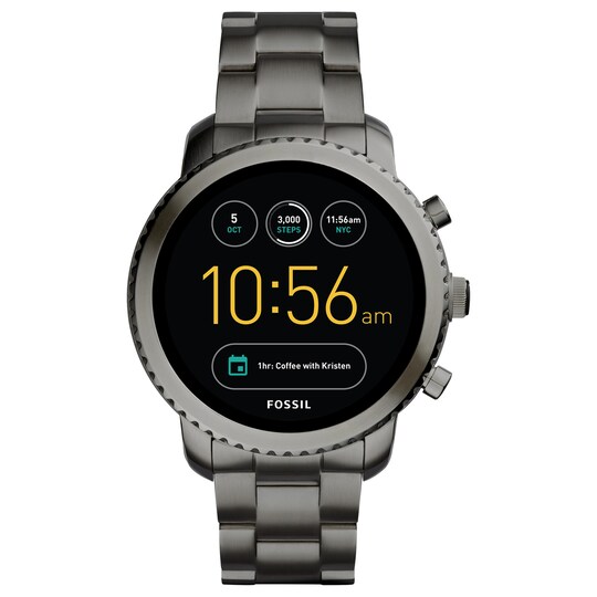 Fossil Q Explorist smartwatch Gen 3 (rostfritt stål)