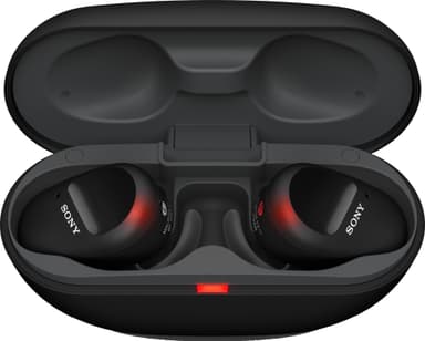 Sony WF-SP800N True Wireless in ear-hörlurar (svarta)
