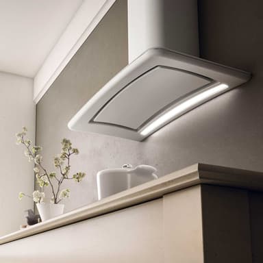 EICO Vägghängd Köksfläkt 2590 (vit 85cm)