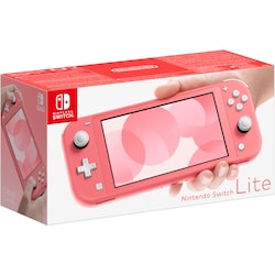 Nintendo Switch Lite spelkonsol (korall)