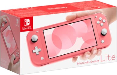 Nintendo Switch Lite spelkonsol (korall)
