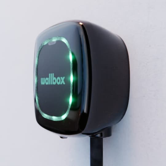 Wallbox Pulsar Plus Smart elbilsladdare  typ 1 kabel 5 m (vit)