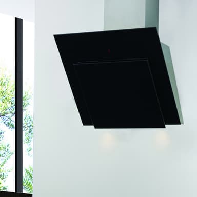 EICO Vägghängd Köksfläkt 4419 (svart/rostfri 60cm)
