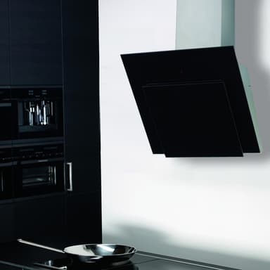 EICO Vägghängd Köksfläkt 4421 (svart 60cm)