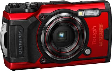 Olympus Tough kompaktkamera kit TG-6 (röd)