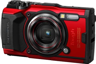 Olympus Tough kompaktkamera kit TG-6 (röd)