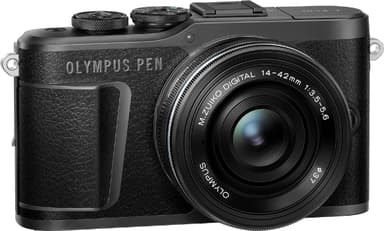 Olympus Pen kompaktkamera E-PL10 (svart)