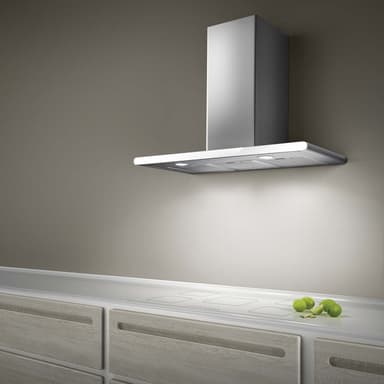 EICO Vägghängd Köksfläkt 4231 (vit/svart 80cm)