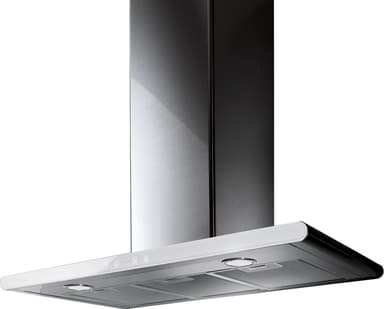 EICO Vägghängd Köksfläkt 4231 (vit/svart 80cm)