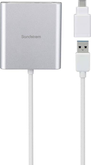 Sandstrøm USB 3.0 minneskortläsare