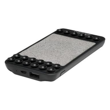 Trådlös power bank denver electronics pbq-4000 4000 mah svart