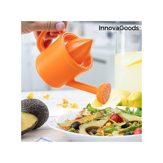 Innovagoods bitty manual watering can citrus fruit squeezer