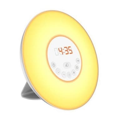 Klockradio denver electronics crl-330 led vit